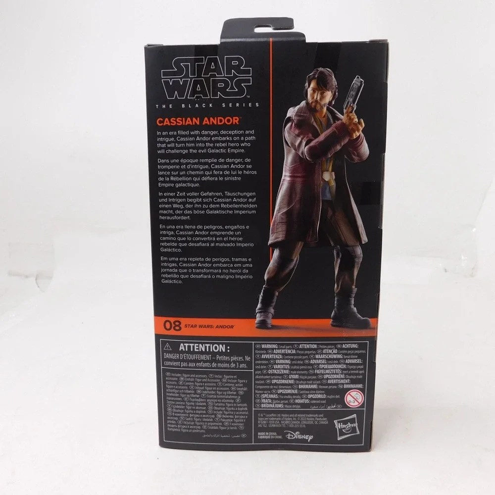 Star Wars The Black Series Cassian Andor 6 inch Figure 2022 Wave 4 MIB